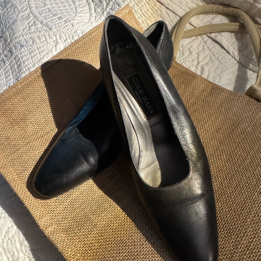 Cole Haan Women's Classic Black Loafers